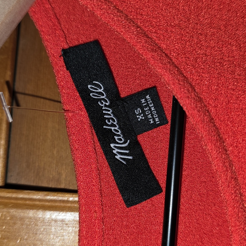 Madewell Flare Hem Top Size XS - Picture 3 of 8